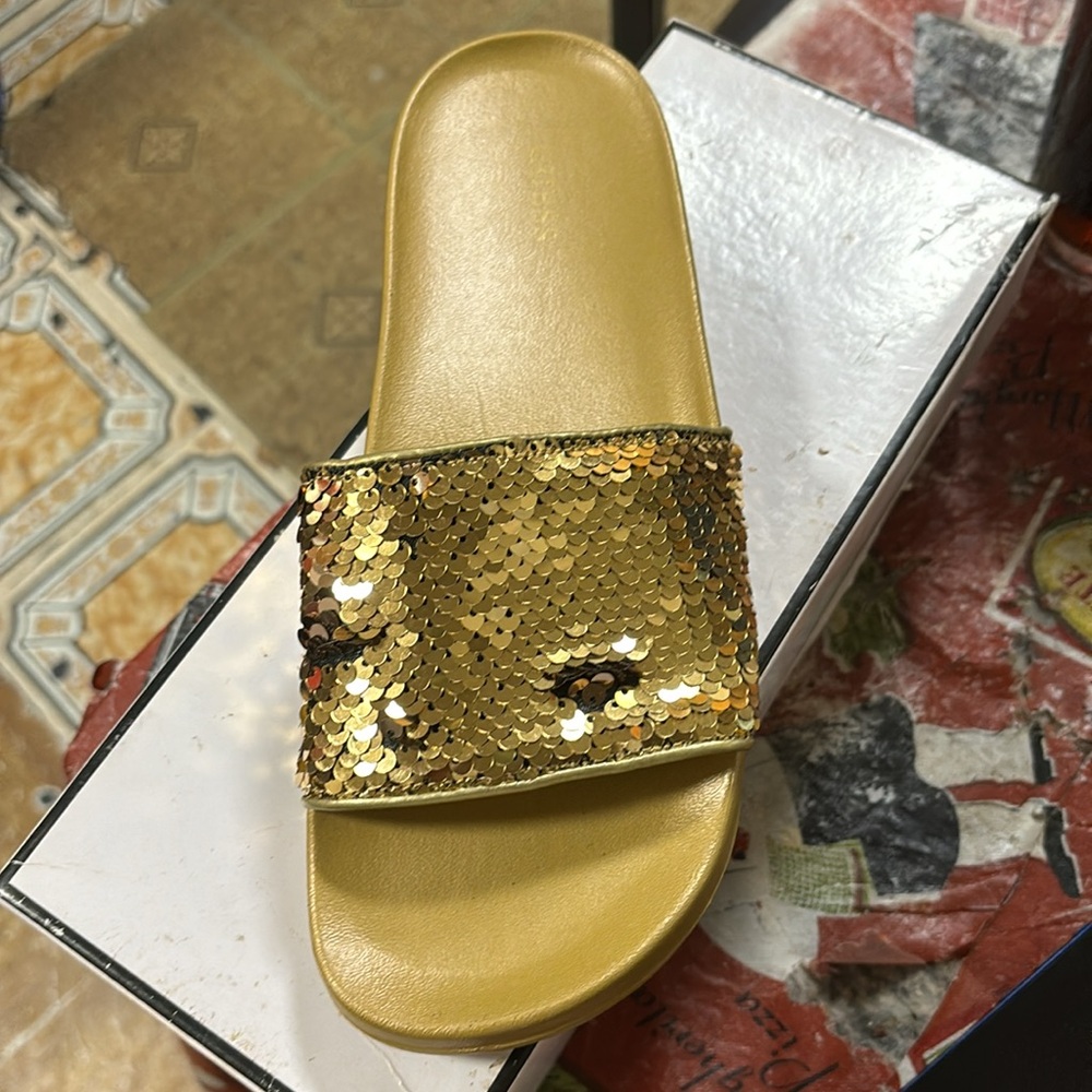 Guess slide sequence gold they are brand new but I don’t have the tags